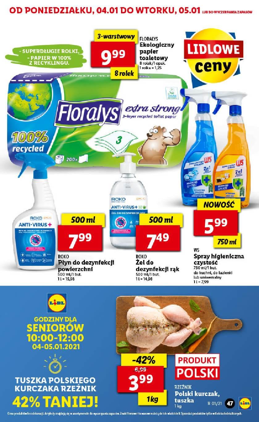 Gazetka promocyjna Lidl do 05/01/2021 str.47