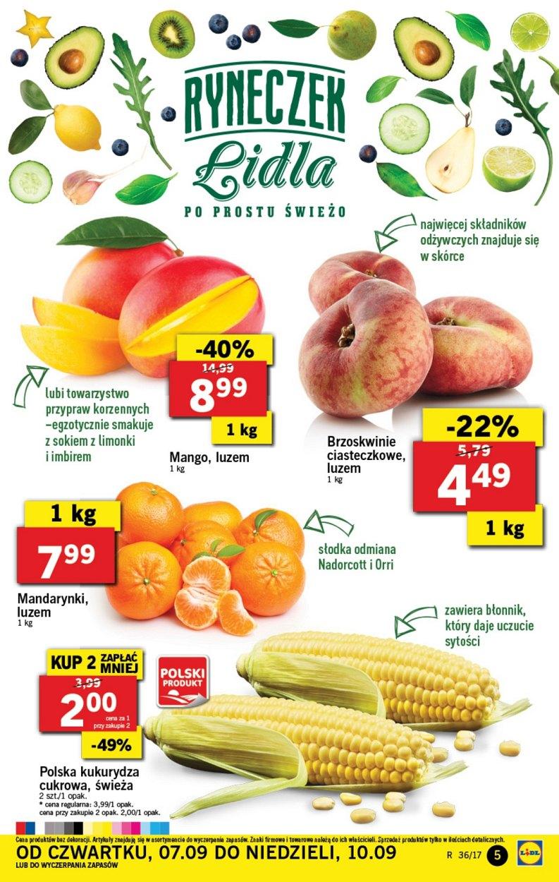 Gazetka promocyjna Lidl do 10/09/2017 str.5