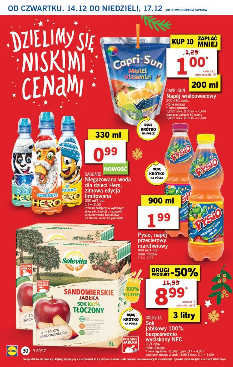 Gazetka promocyjna Lidl do 17/12/2017 str.30