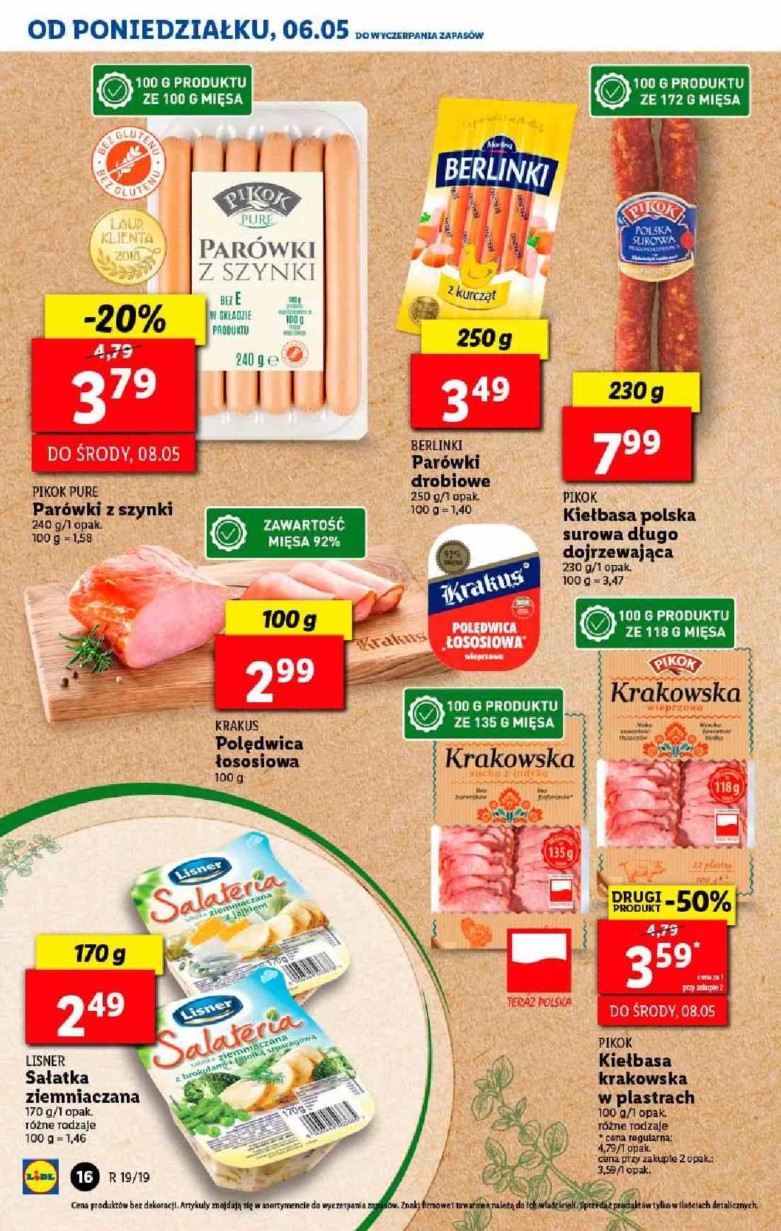 Gazetka promocyjna Lidl do 08/05/2019 str.16