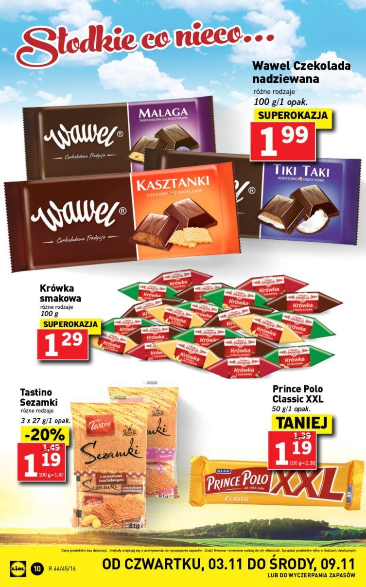 Gazetka promocyjna Lidl do 09/11/2016 str.10