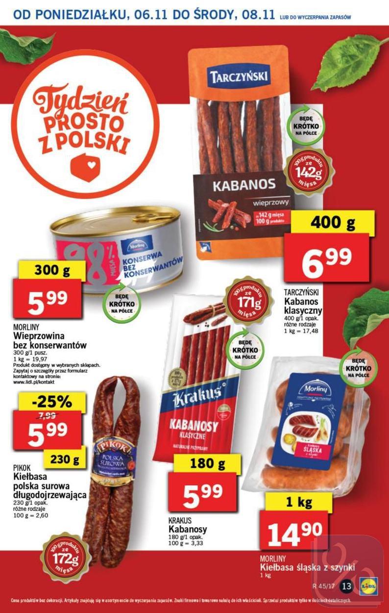 Gazetka promocyjna Lidl do 08/11/2017 str.13