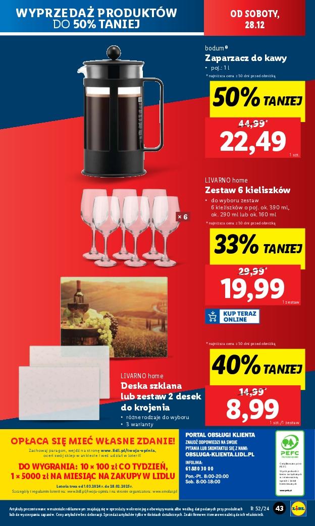 Gazetka promocyjna Lidl do 29/12/2024 str.45