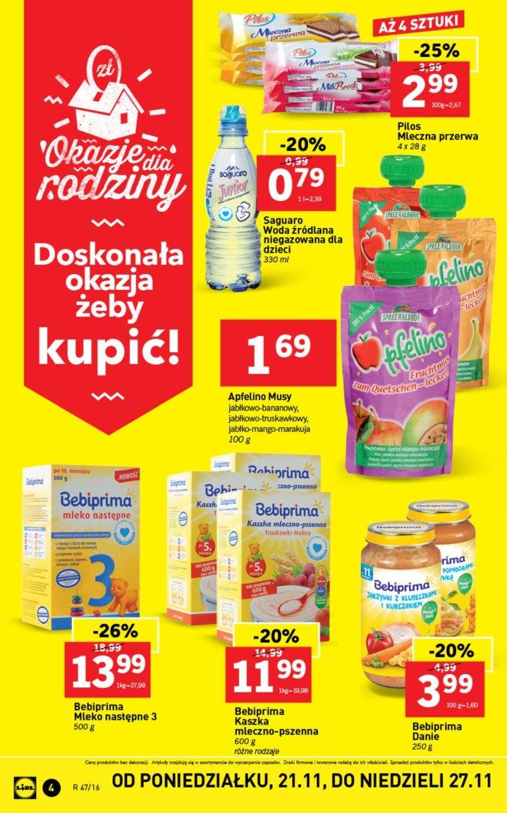 Gazetka promocyjna Lidl do 27/11/2016 str.4