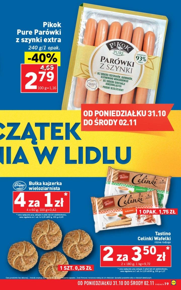 Gazetka promocyjna Lidl do 02/11/2016 str.19