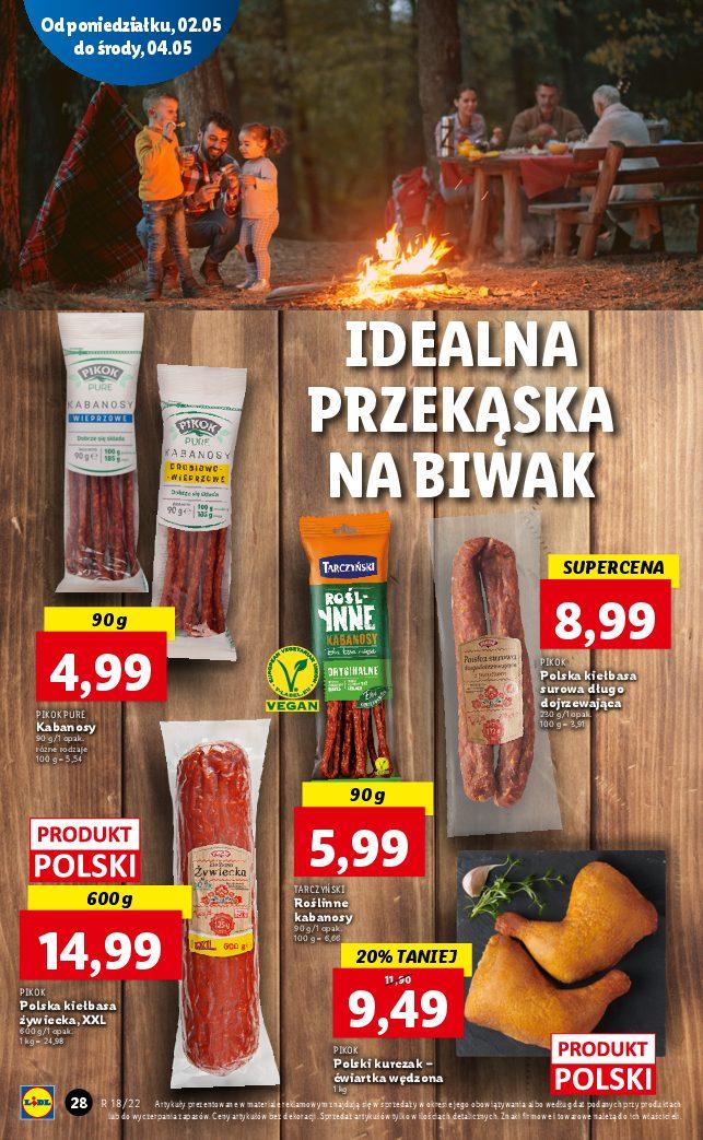 Gazetka promocyjna Lidl do 04/05/2022 str.28