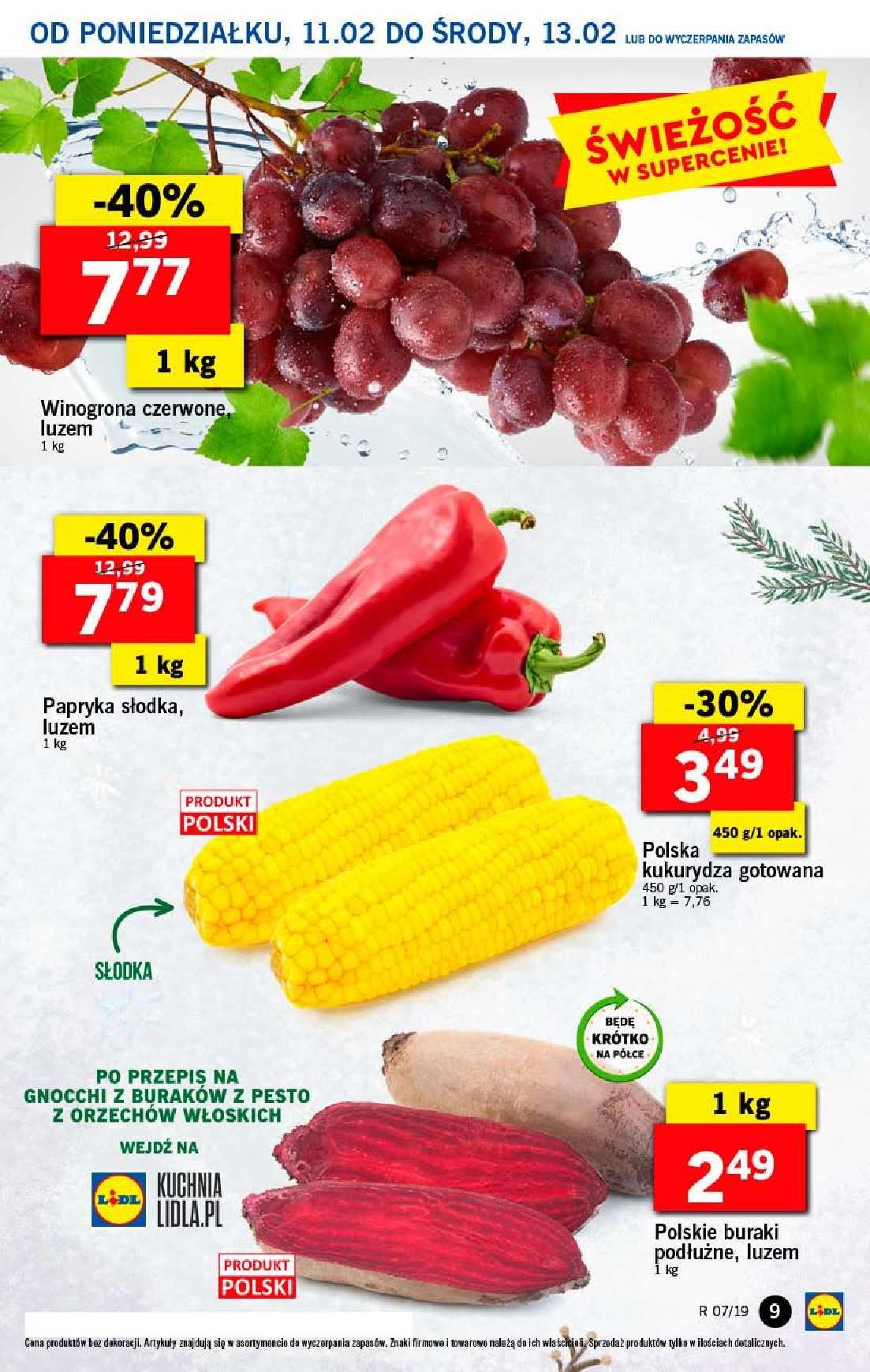 Gazetka promocyjna Lidl do 13/02/2019 str.9