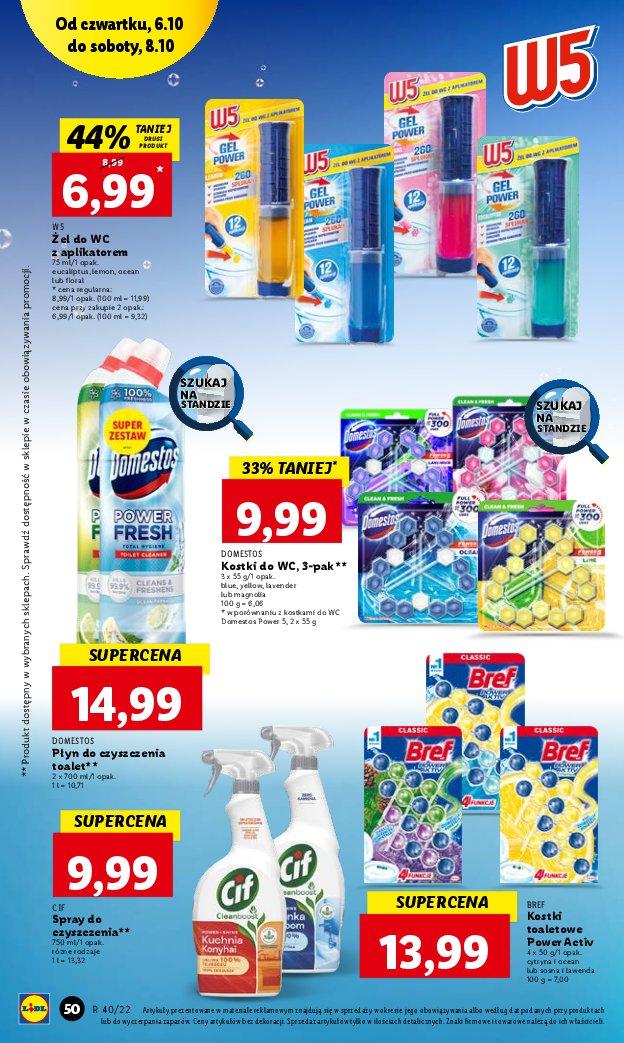 Gazetka promocyjna Lidl do 08/10/2022 str.50