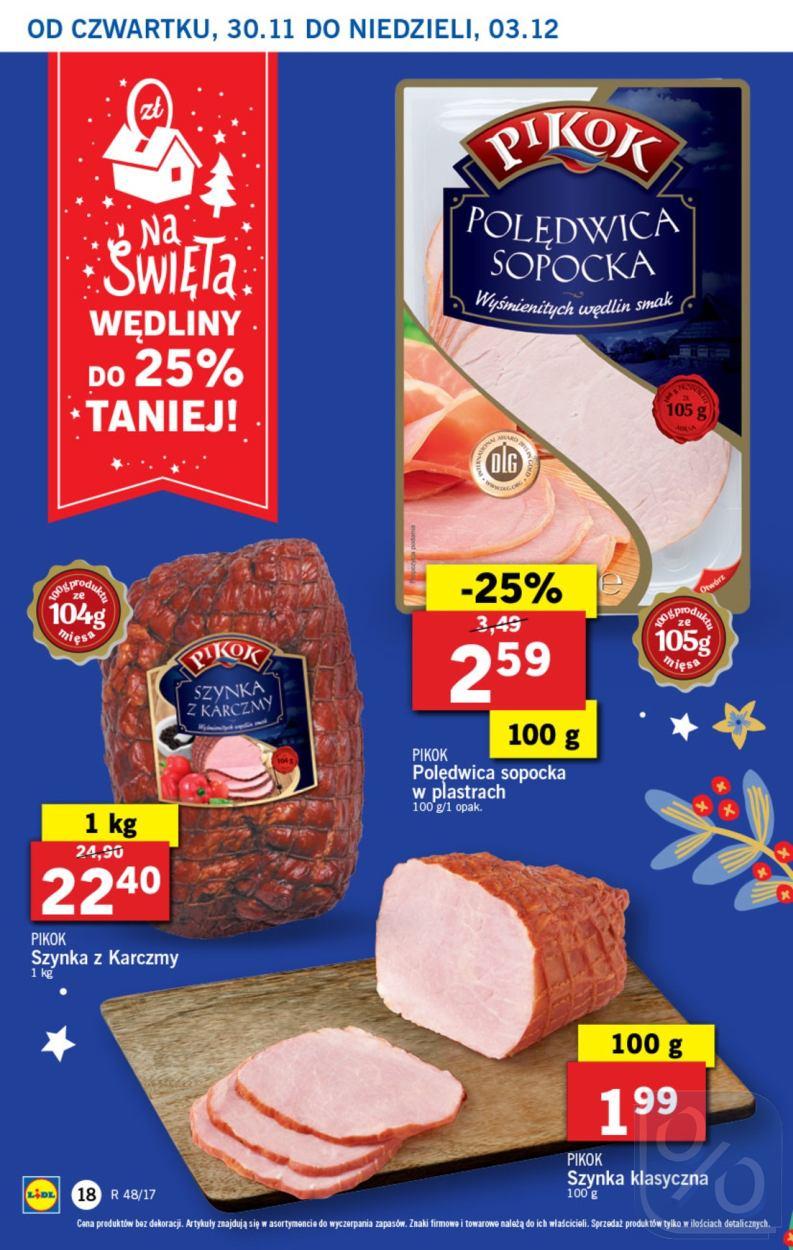 Gazetka promocyjna Lidl do 03/12/2017 str.18