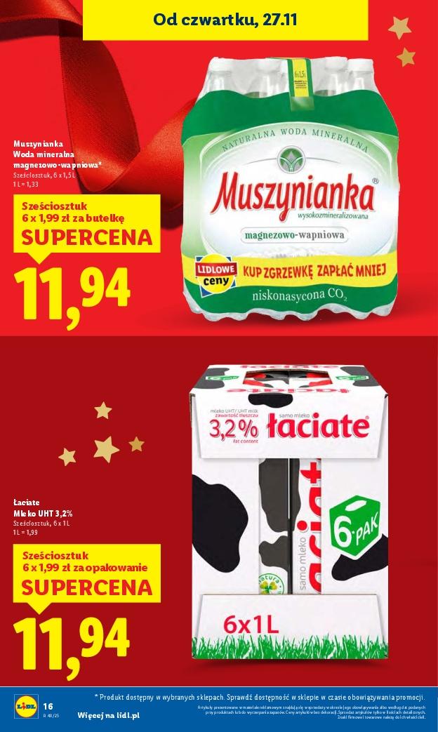 Gazetka promocyjna Lidl do 29/11/2025 str.16