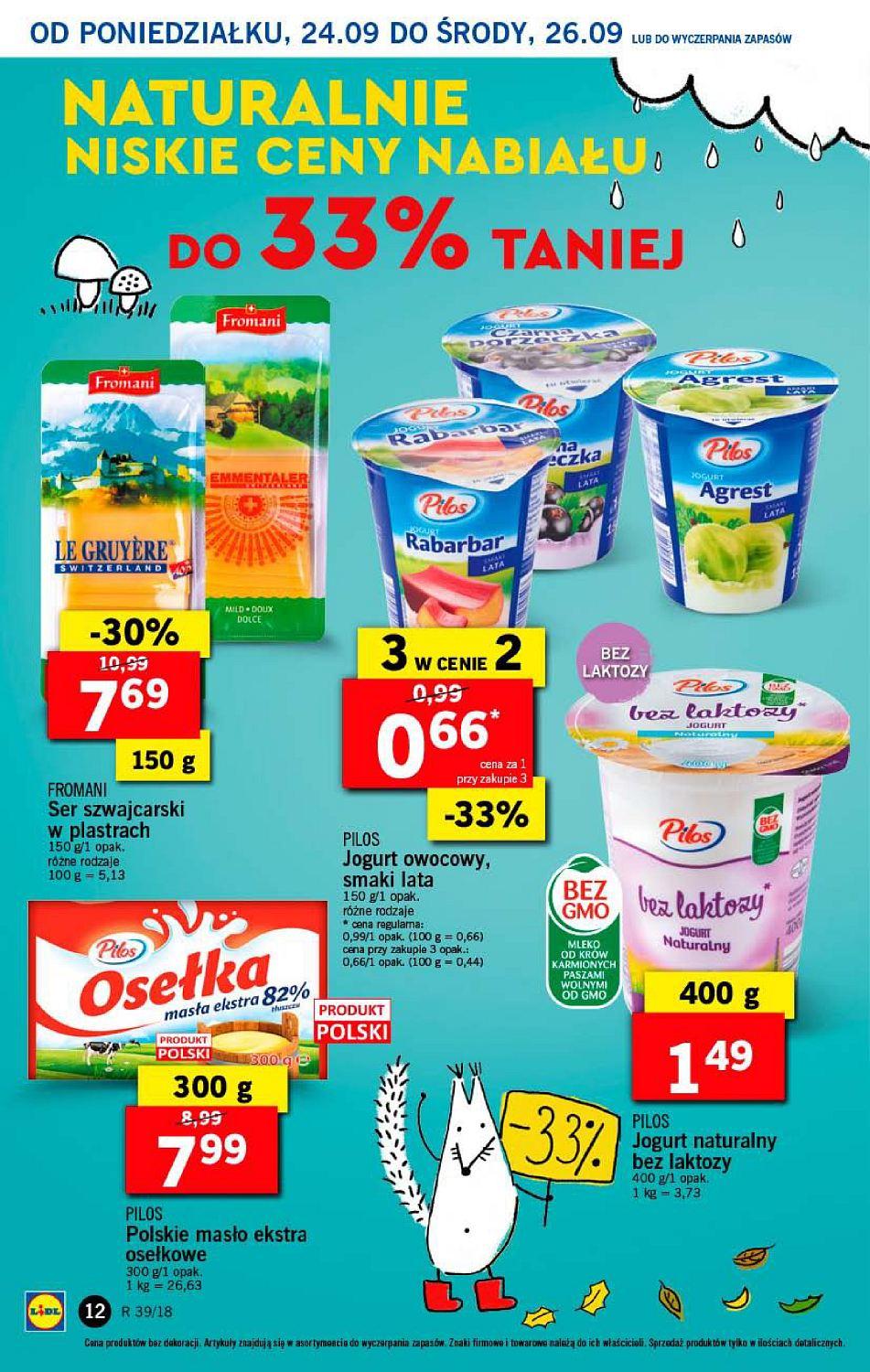 Gazetka promocyjna Lidl do 26/09/2018 str.12