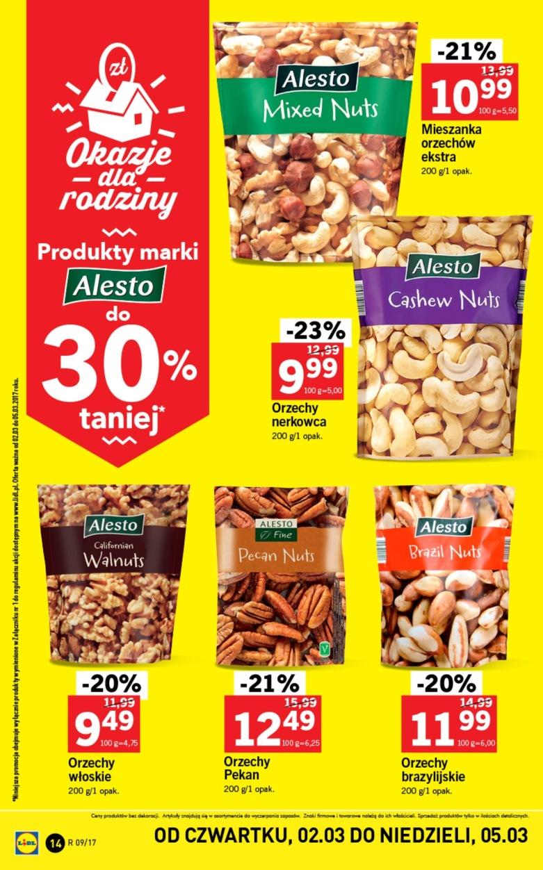 Gazetka promocyjna Lidl do 05/03/2017 str.14