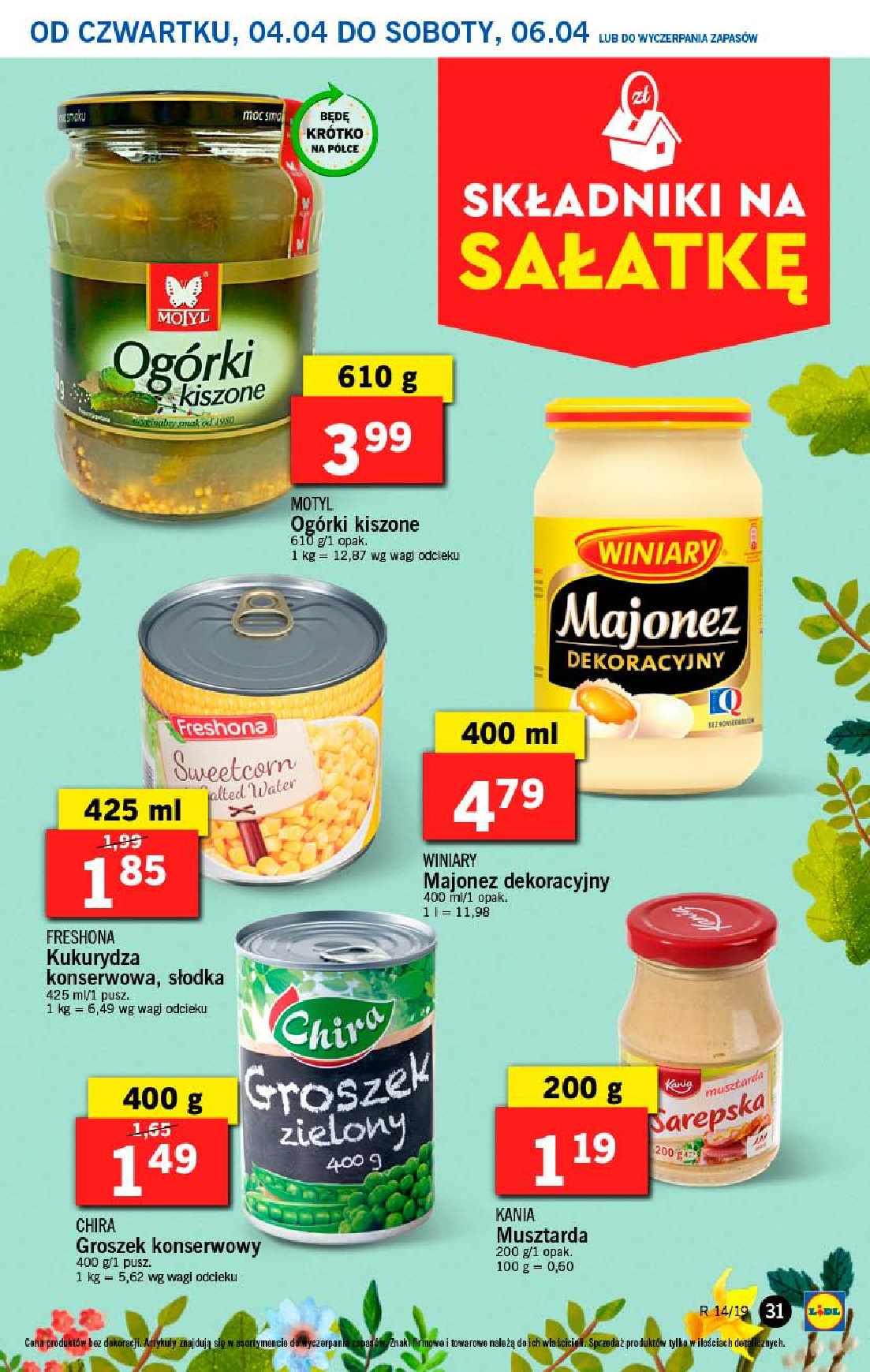 Gazetka promocyjna Lidl do 06/04/2019 str.31