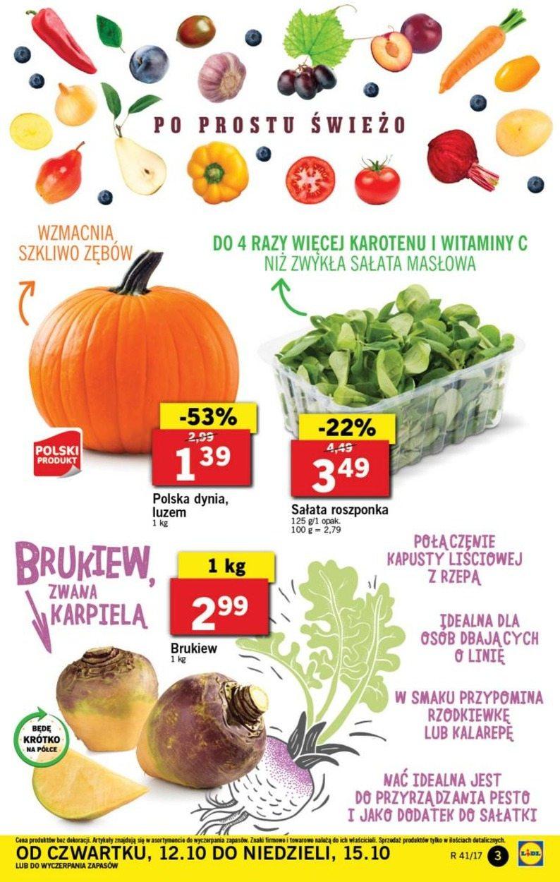 Gazetka promocyjna Lidl do 15/10/2017 str.3