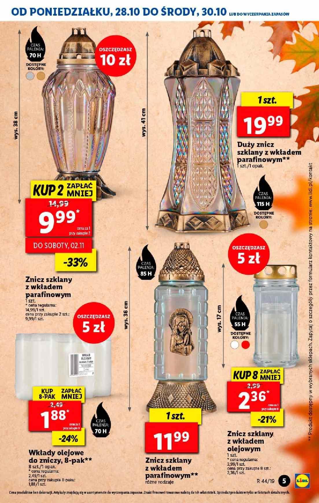 Gazetka promocyjna Lidl do 30/10/2019 str.5