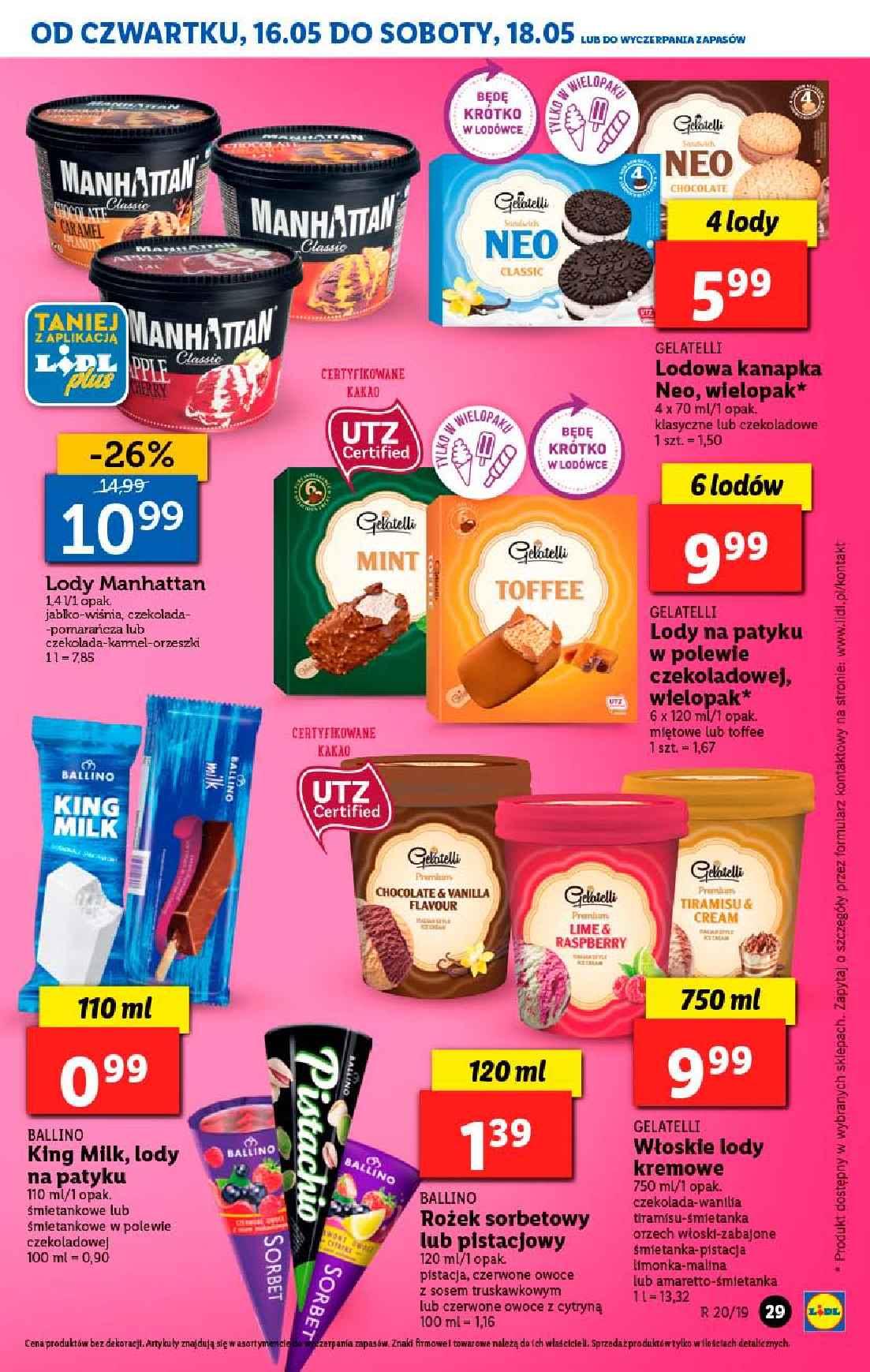 Gazetka promocyjna Lidl do 19/05/2019 str.29