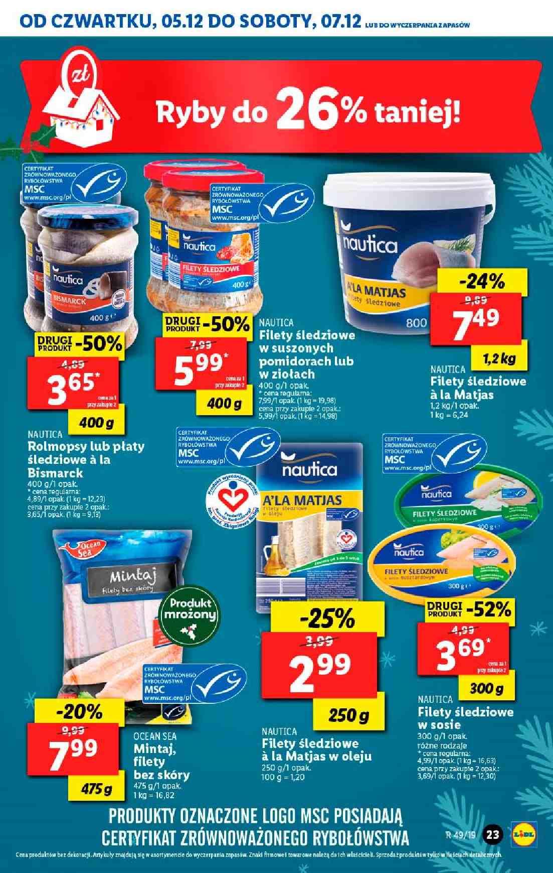 Gazetka promocyjna Lidl do 07/12/2019 str.23