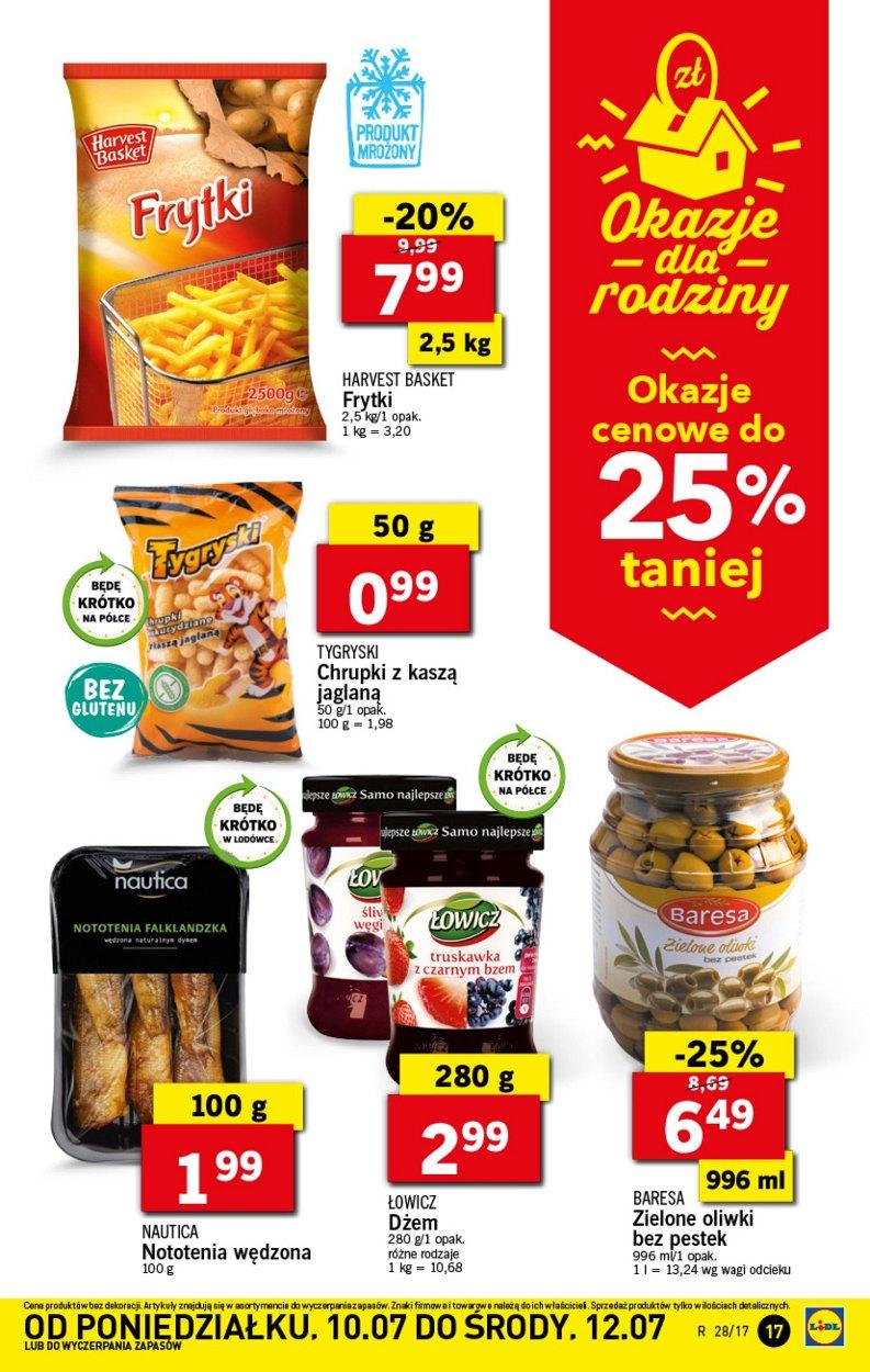 Gazetka promocyjna Lidl do 12/07/2017 str.17