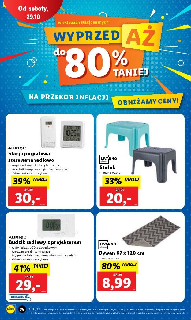 Gazetka promocyjna Lidl do 29/10/2022 str.36