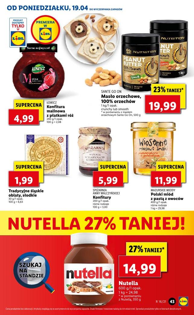 Gazetka promocyjna Lidl do 21/04/2021 str.43