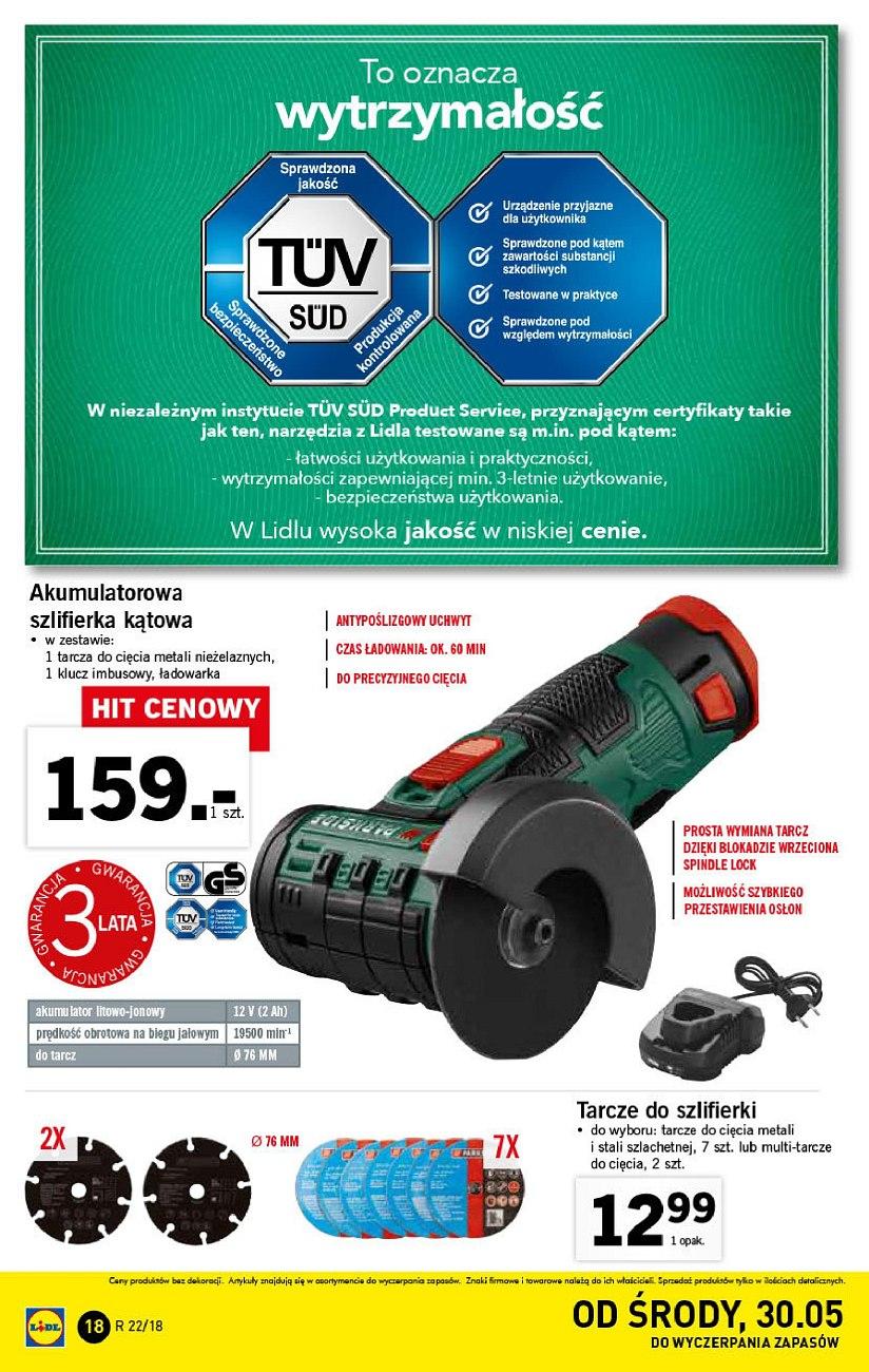 Gazetka promocyjna Lidl do 03/06/2018 str.18