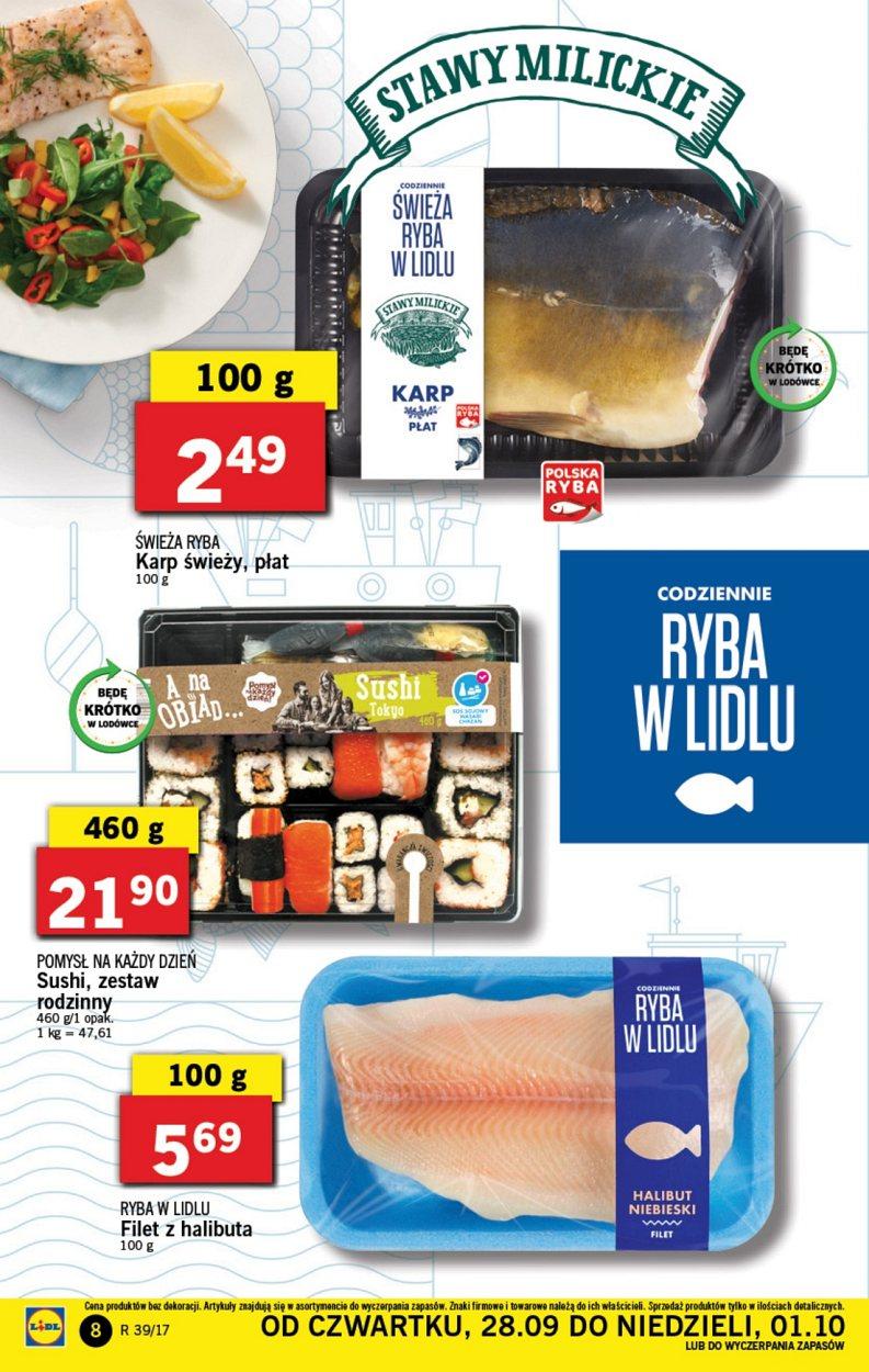 Gazetka promocyjna Lidl do 01/10/2017 str.8