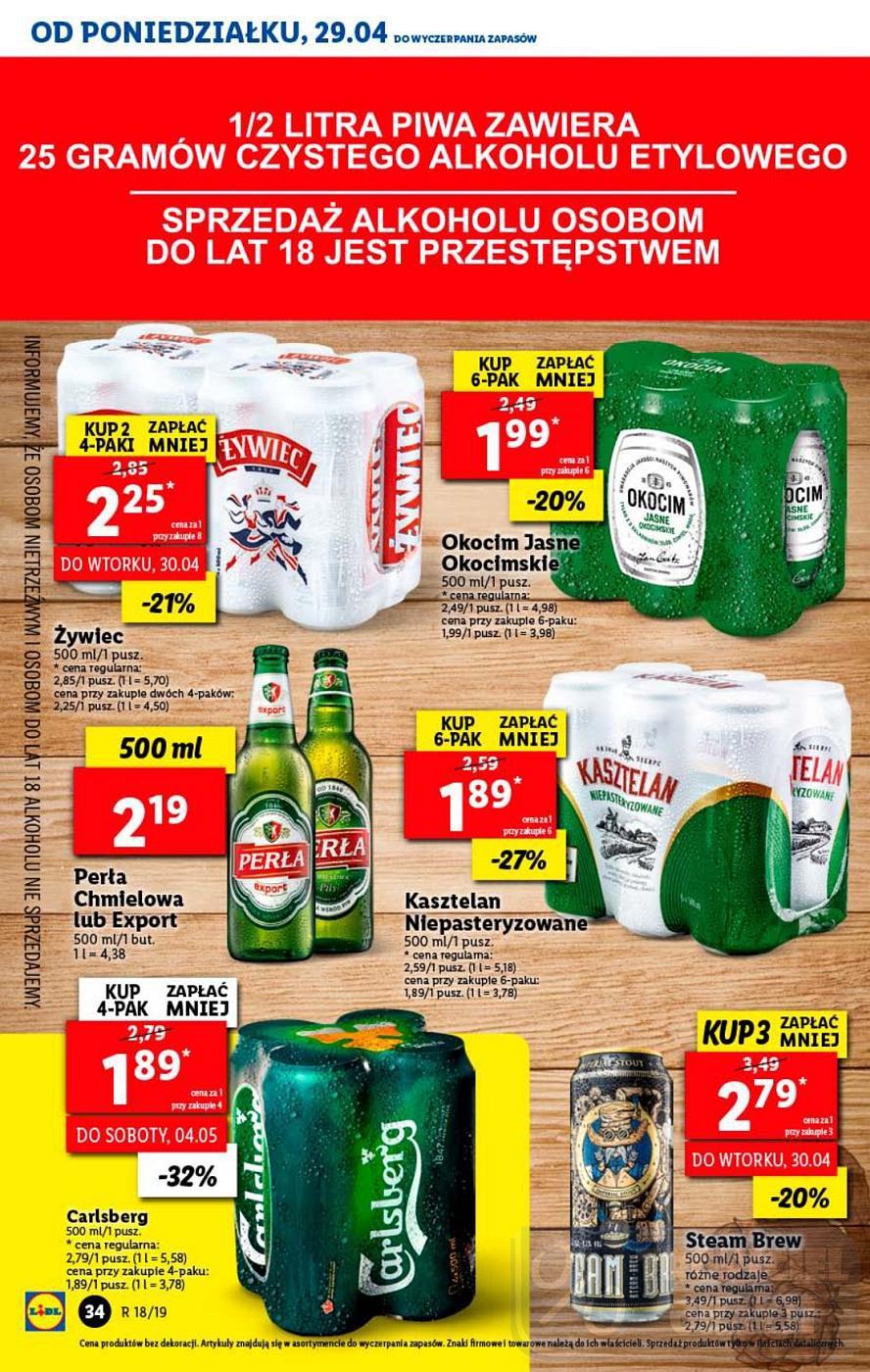 Gazetka promocyjna Lidl do 04/05/2019 str.34