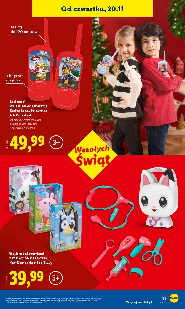 Gazetka promocyjna Lidl do 30/11/2025 str.33