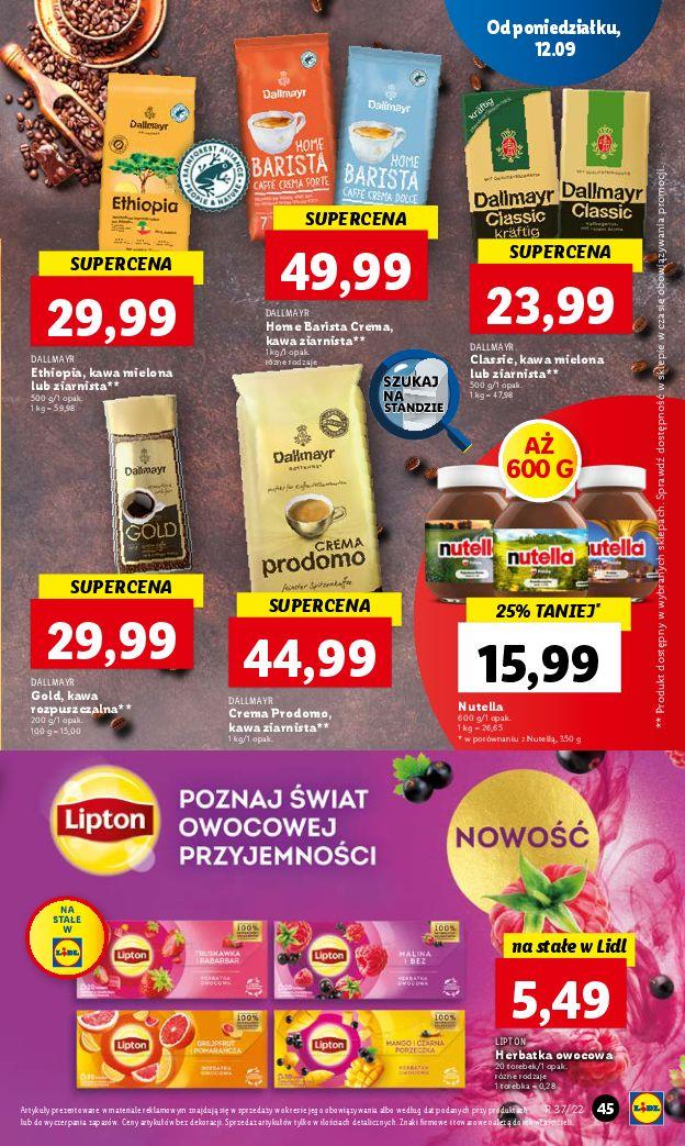 Gazetka promocyjna Lidl do 14/09/2022 str.45