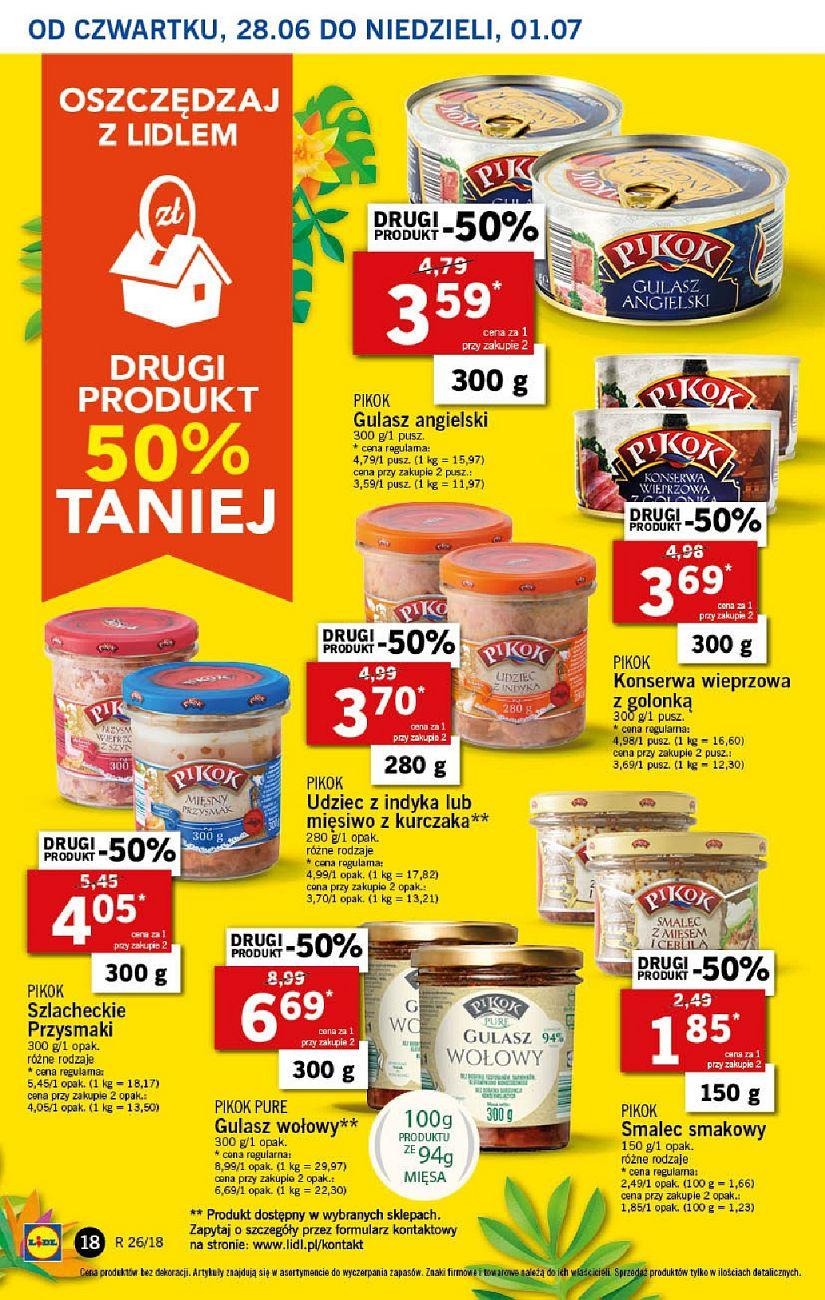 Gazetka promocyjna Lidl do 01/07/2018 str.18