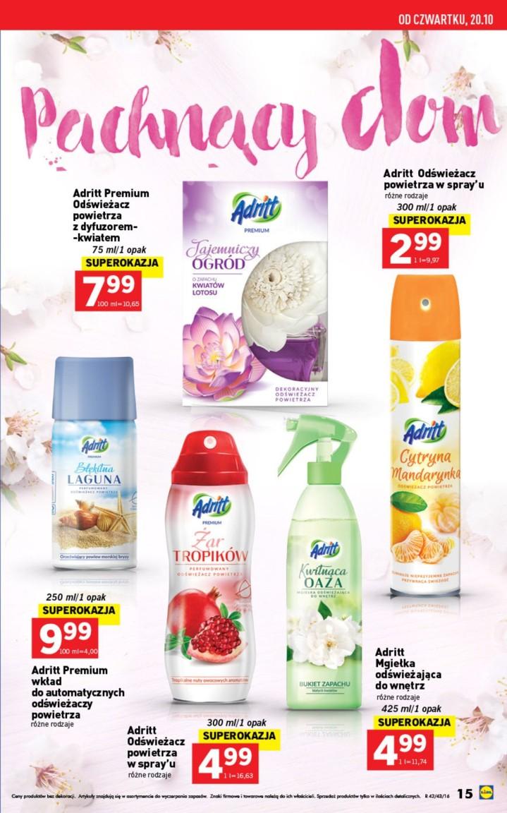 Gazetka promocyjna Lidl do 26/10/2016 str.15