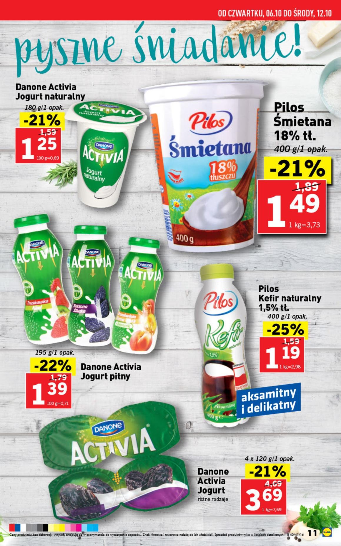 Gazetka promocyjna Lidl do 12/10/2016 str.11