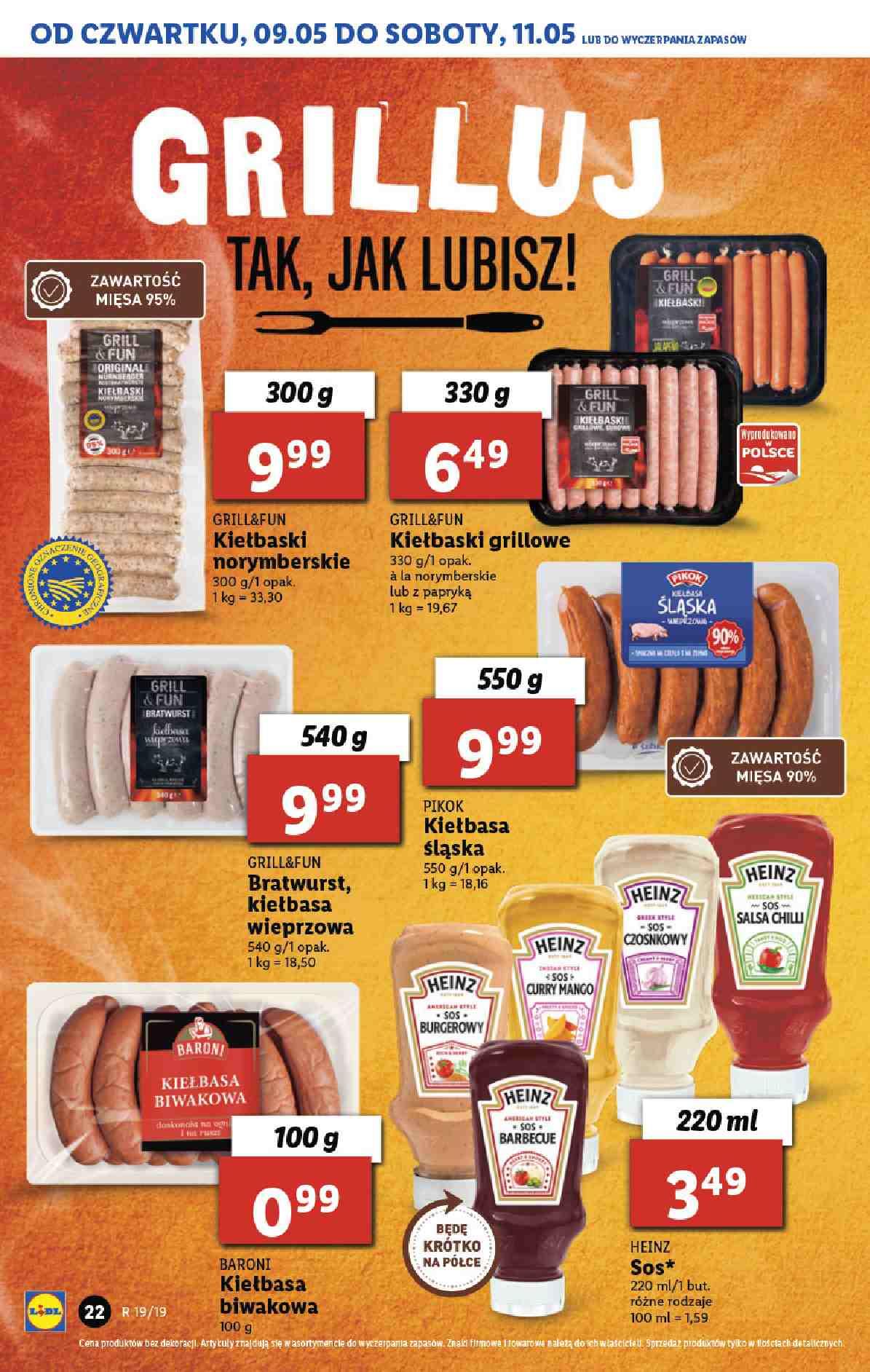 Gazetka promocyjna Lidl do 11/05/2019 str.22