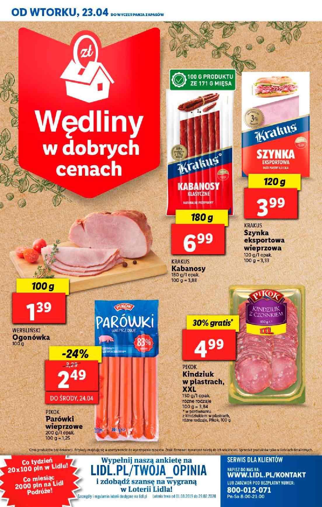 Gazetka promocyjna Lidl do 24/04/2019 str.14