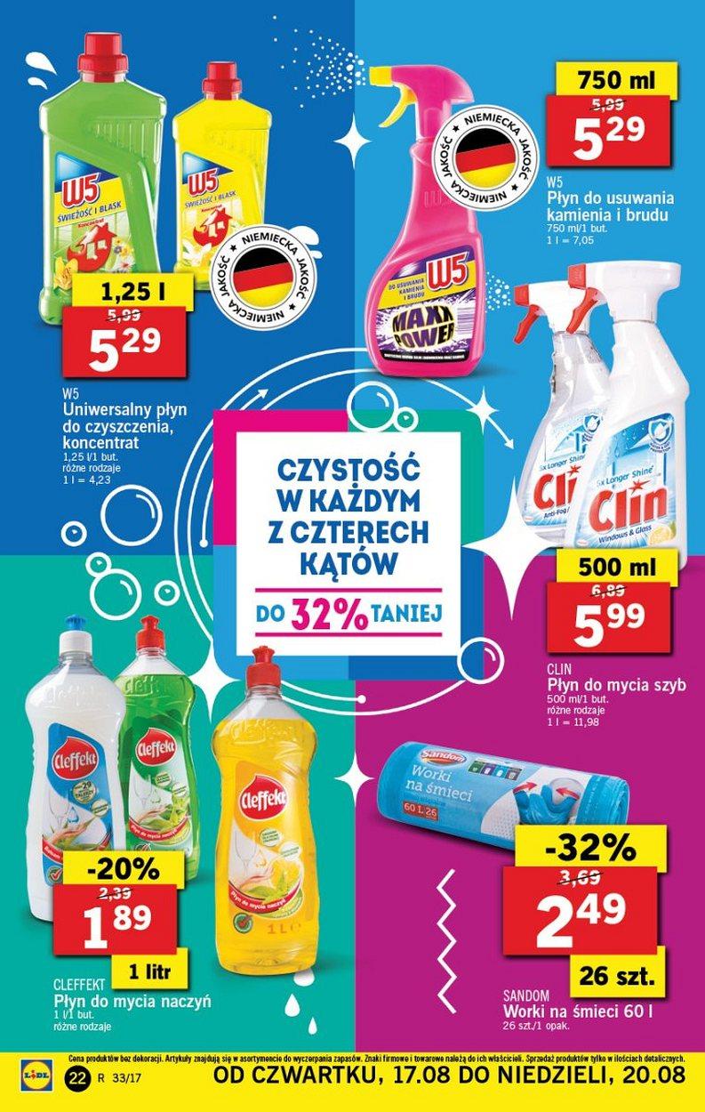 Gazetka promocyjna Lidl do 20/08/2017 str.22