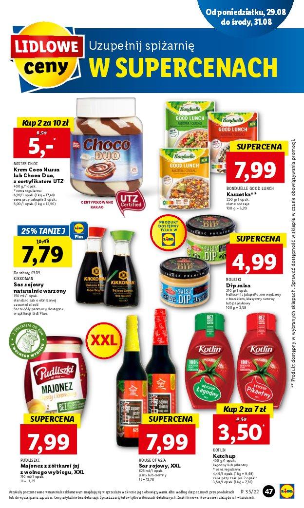 Gazetka promocyjna Lidl do 31/08/2022 str.47