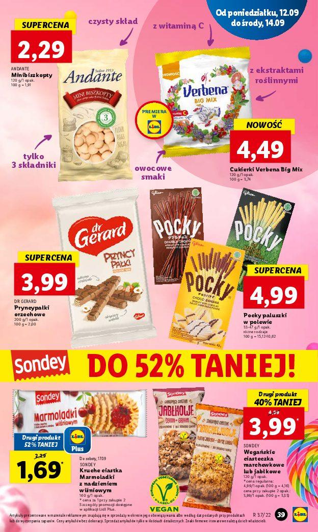 Gazetka promocyjna Lidl do 14/09/2022 str.39