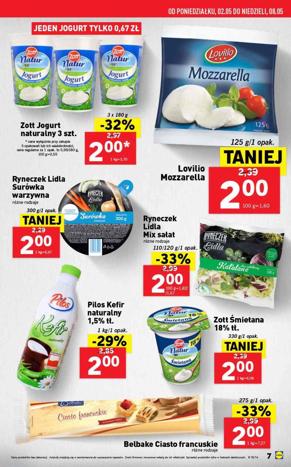 Gazetka promocyjna Lidl do 08/05/2016 str.7