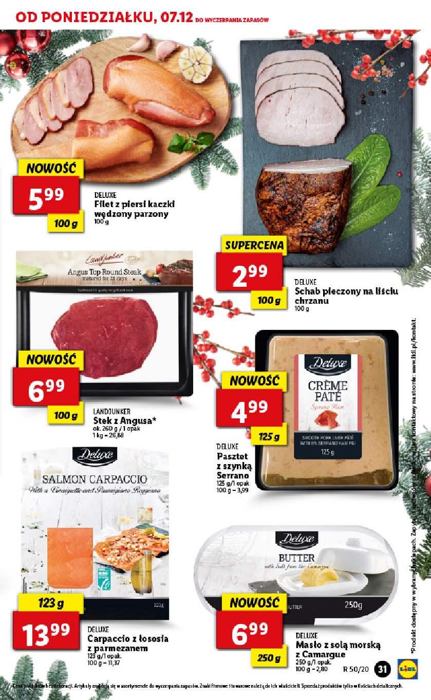 Gazetka promocyjna Lidl do 09/12/2020 str.31