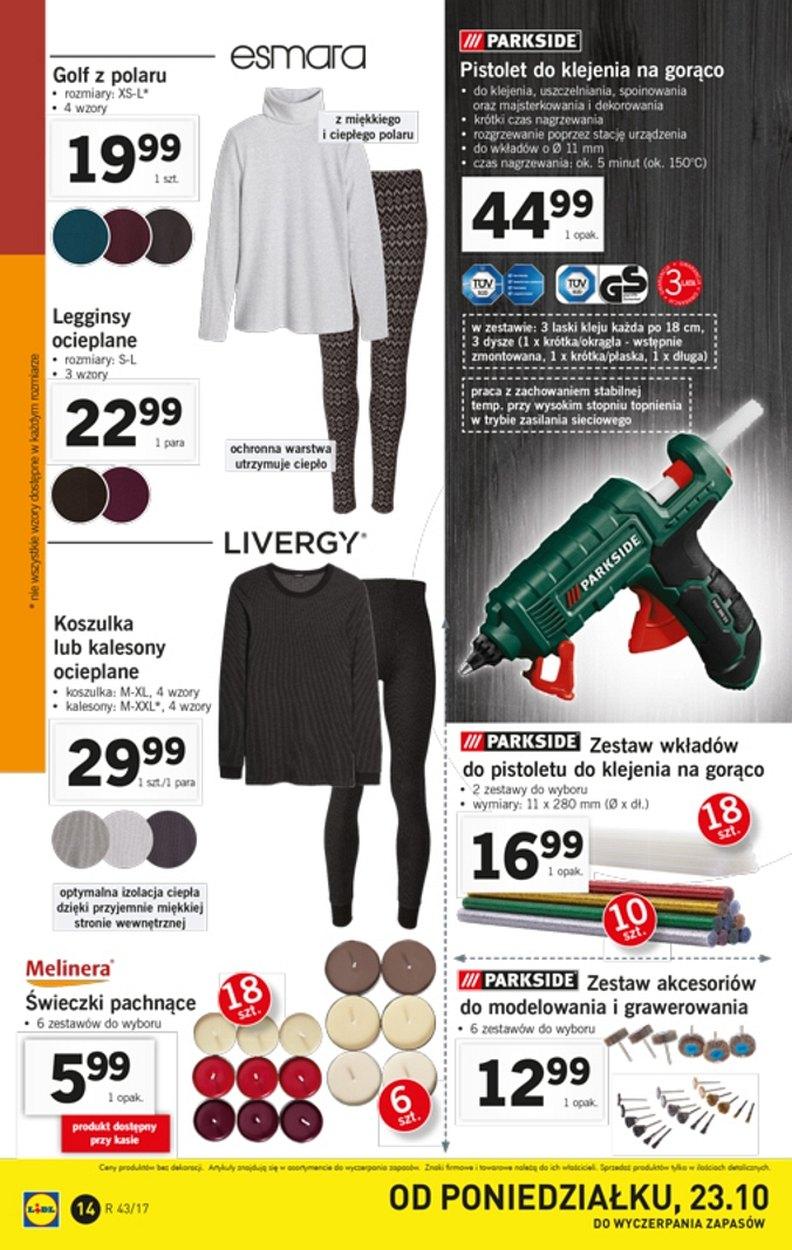 Gazetka promocyjna Lidl do 22/10/2017 str.14