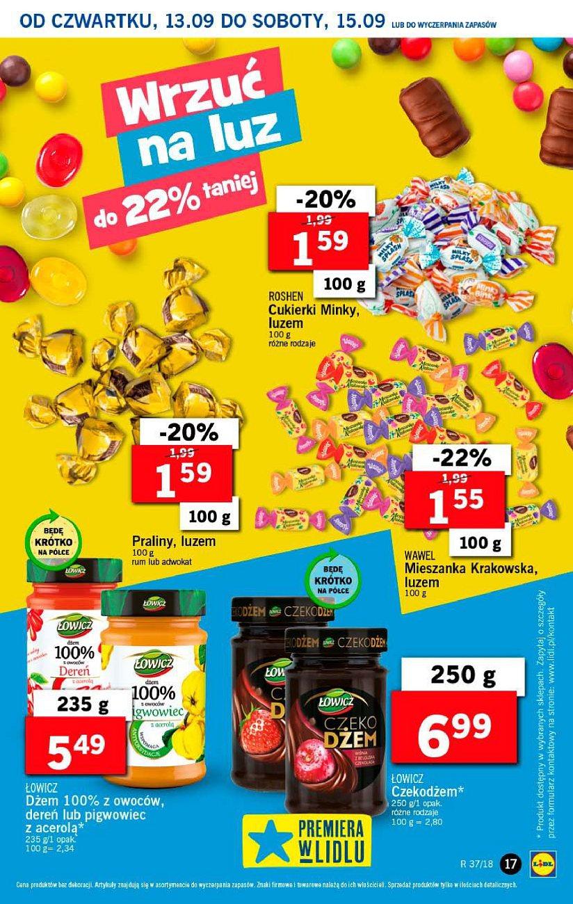 Gazetka promocyjna Lidl do 15/09/2018 str.17