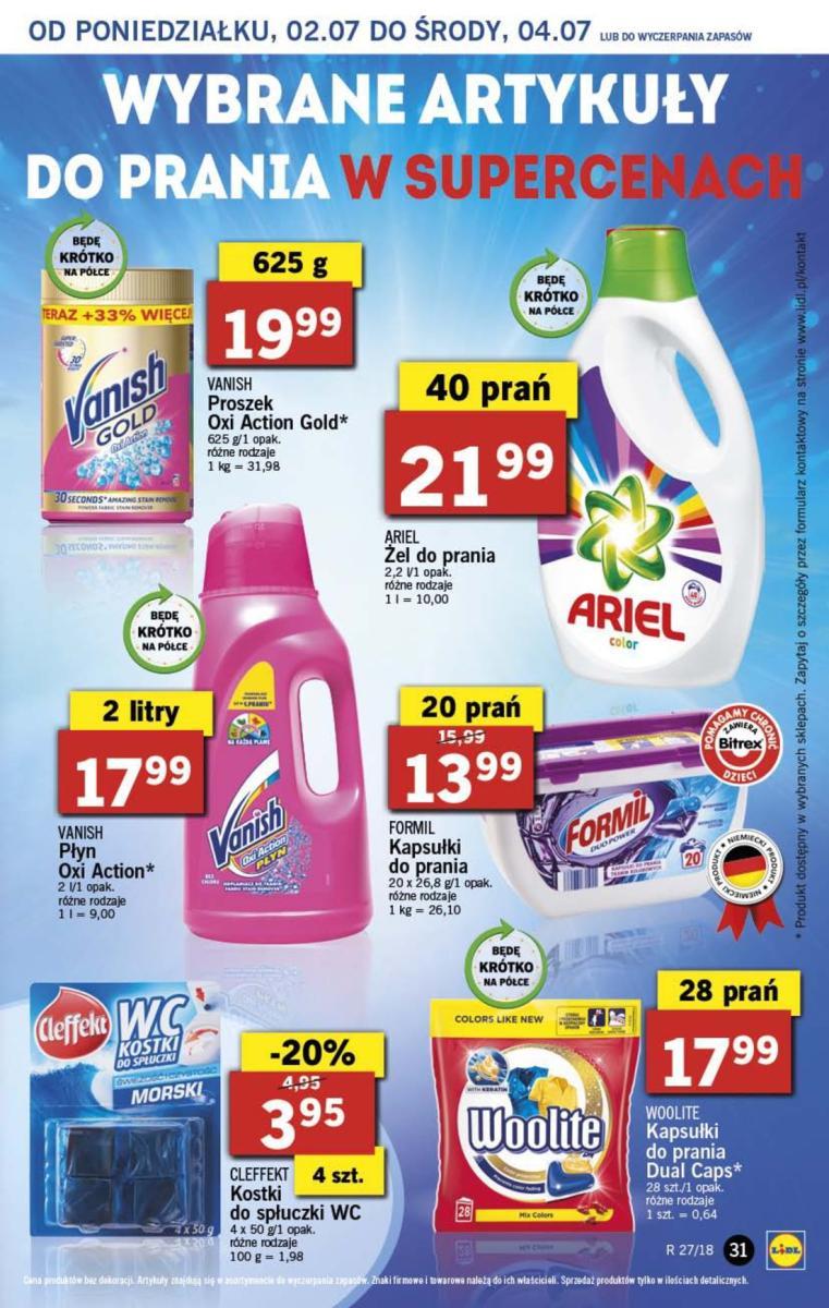 Gazetka promocyjna Lidl do 04/07/2018 str.31