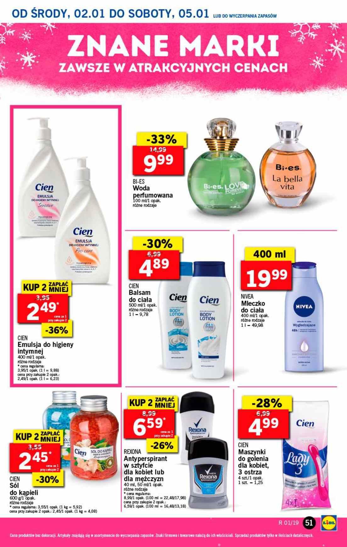 Gazetka promocyjna Lidl do 05/01/2019 str.51