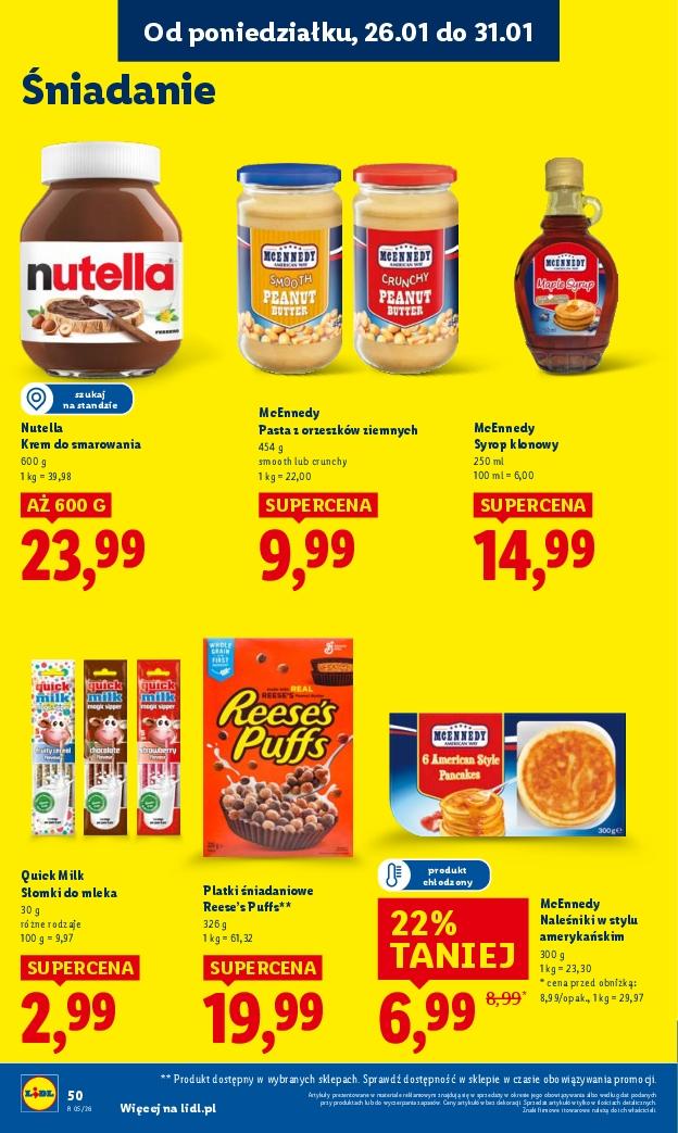 Gazetka promocyjna Lidl do 28/01/2026 str.50