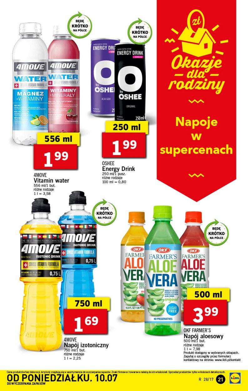 Gazetka promocyjna Lidl do 12/07/2017 str.21