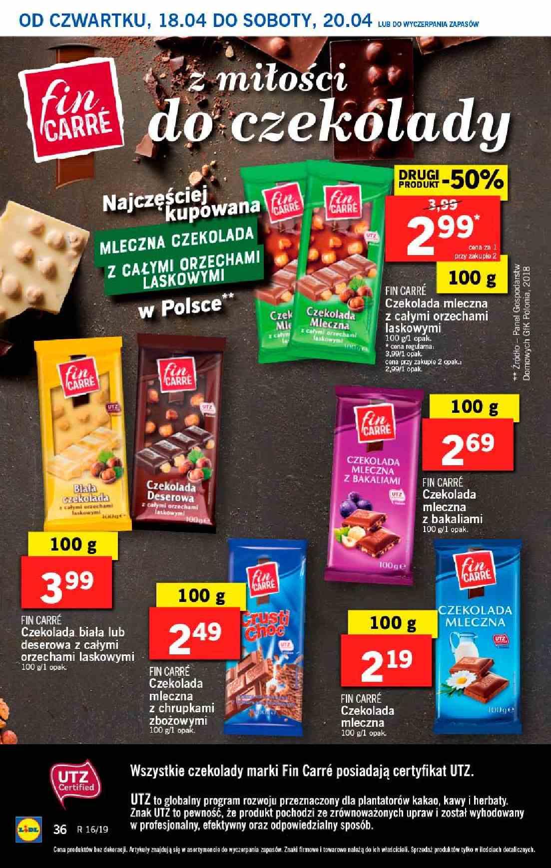 Gazetka promocyjna Lidl do 20/04/2019 str.36