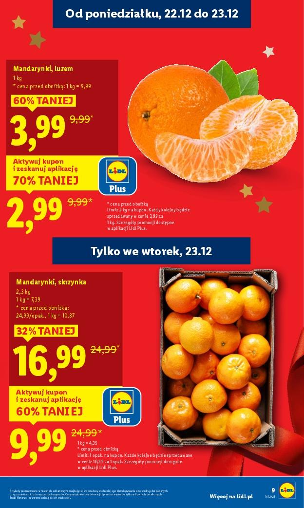 Gazetka promocyjna Lidl do 23/12/2025 str.9