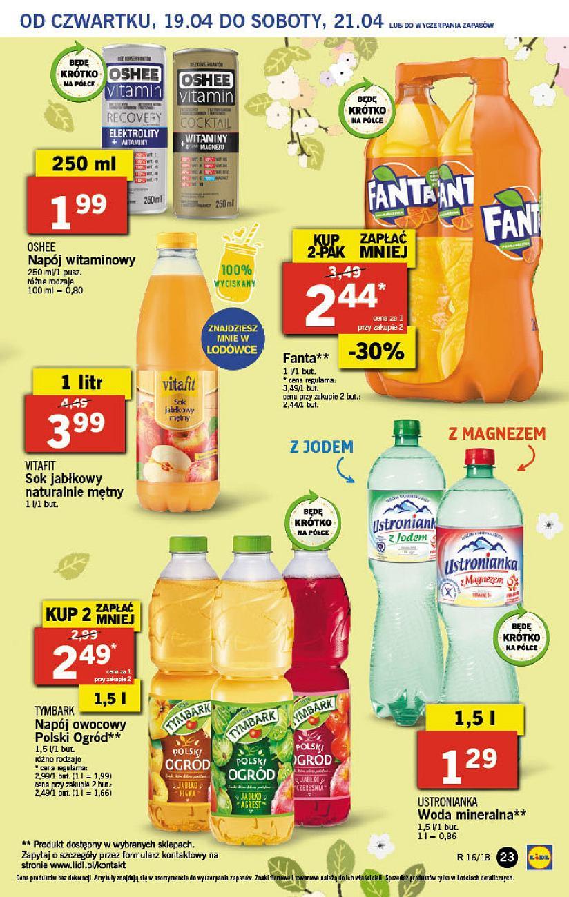 Gazetka promocyjna Lidl do 21/04/2018 str.23