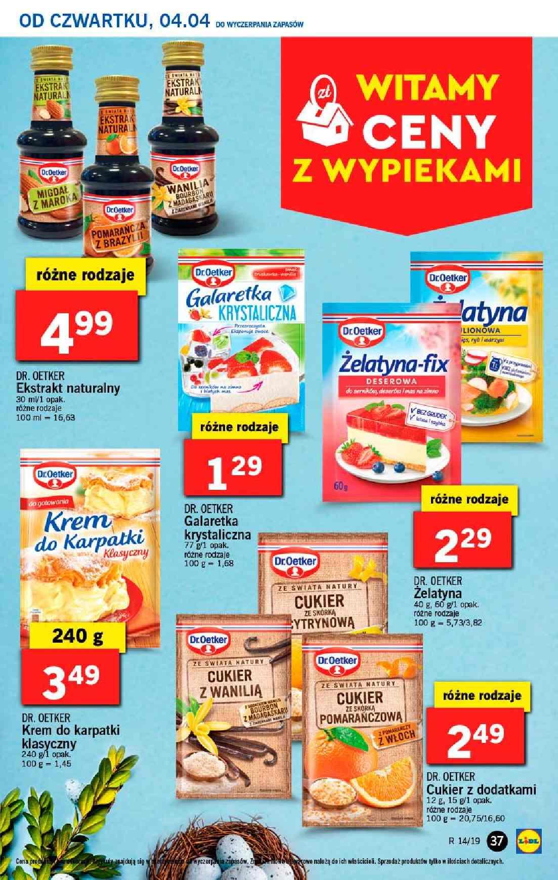 Gazetka promocyjna Lidl do 06/04/2019 str.37