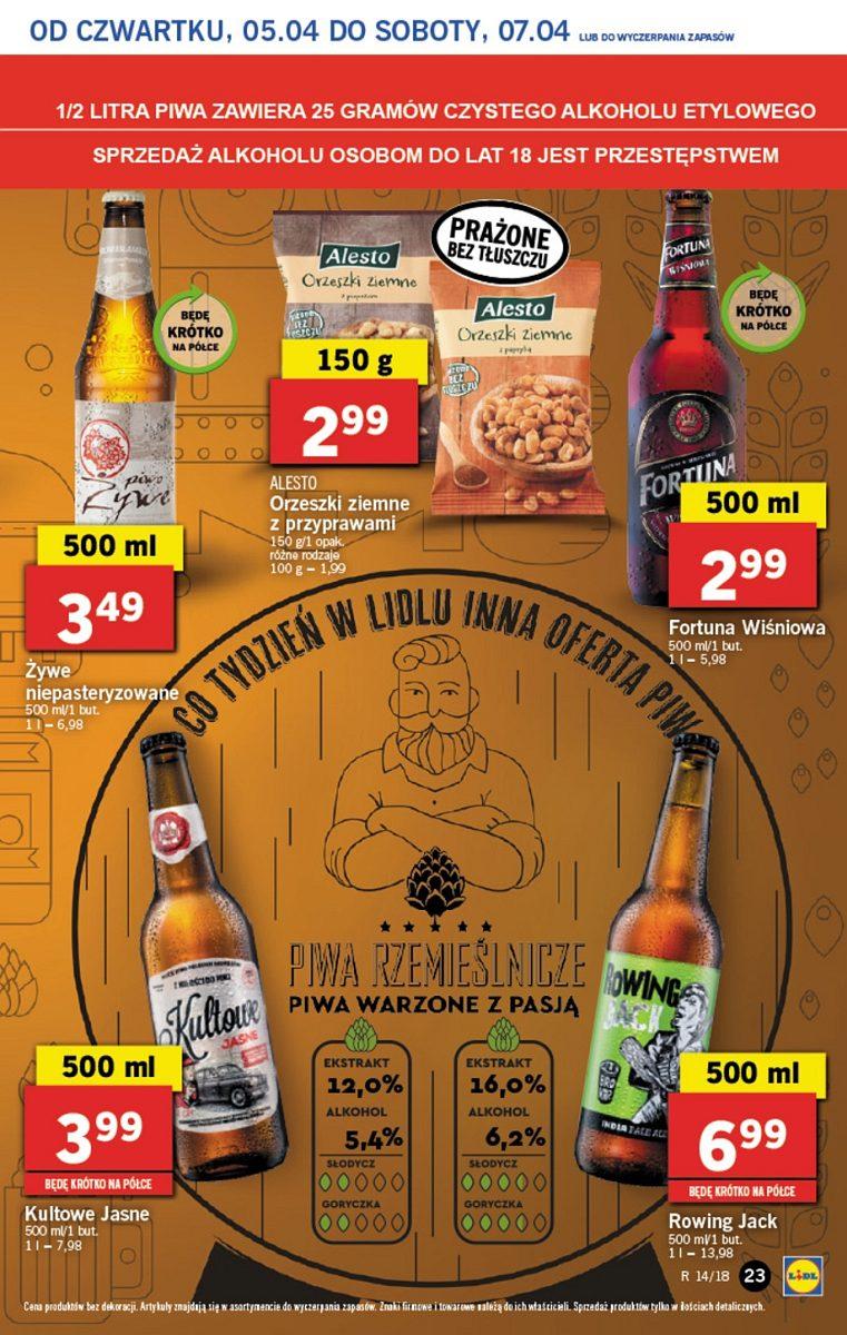 Gazetka promocyjna Lidl do 07/04/2018 str.23